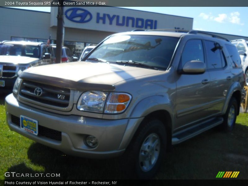 Desert Sand Mica / Oak 2004 Toyota Sequoia SR5 4x4