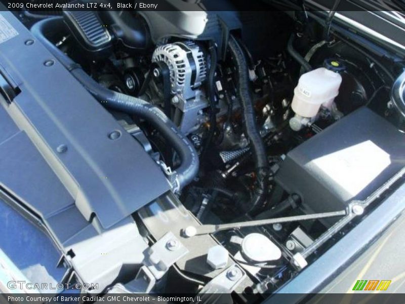 Black / Ebony 2009 Chevrolet Avalanche LTZ 4x4