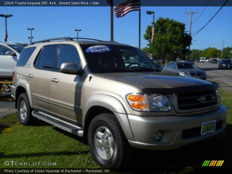 Desert Sand Mica / Oak 2004 Toyota Sequoia SR5 4x4