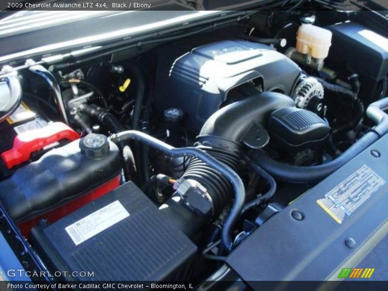 Black / Ebony 2009 Chevrolet Avalanche LTZ 4x4