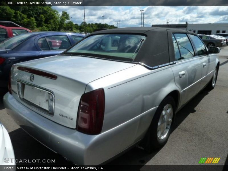 Sterling / Pewter 2000 Cadillac DeVille Sedan