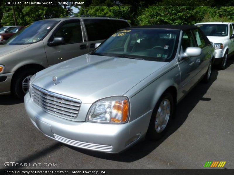 Sterling / Pewter 2000 Cadillac DeVille Sedan