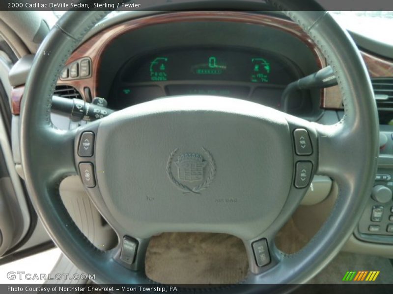 Sterling / Pewter 2000 Cadillac DeVille Sedan