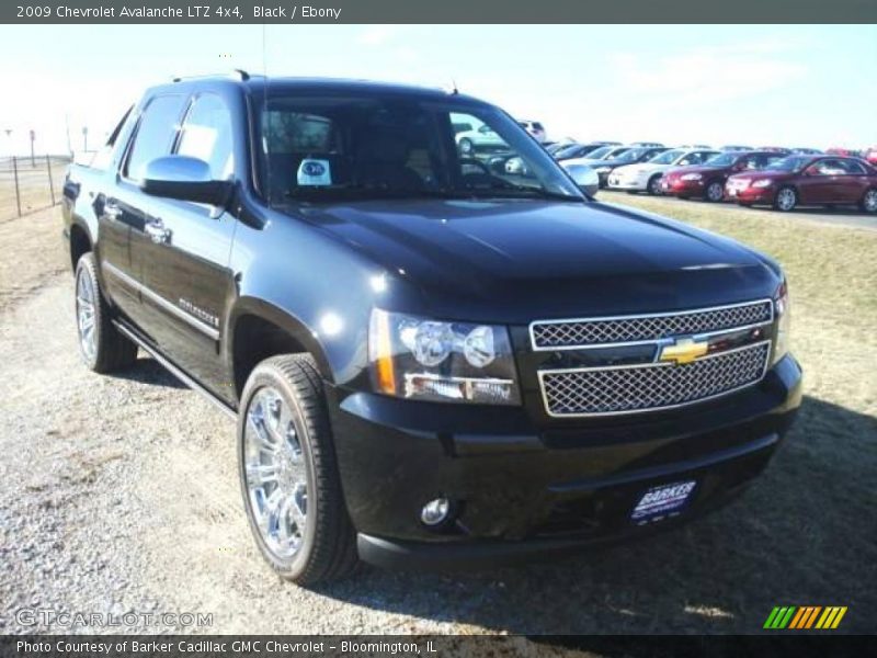 Black / Ebony 2009 Chevrolet Avalanche LTZ 4x4
