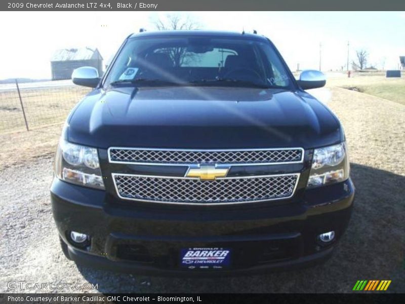 Black / Ebony 2009 Chevrolet Avalanche LTZ 4x4
