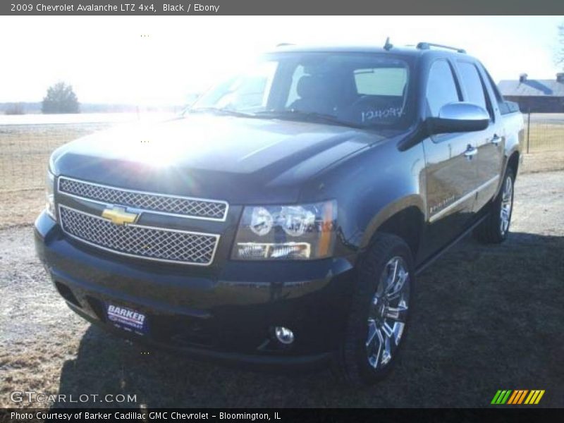 Black / Ebony 2009 Chevrolet Avalanche LTZ 4x4