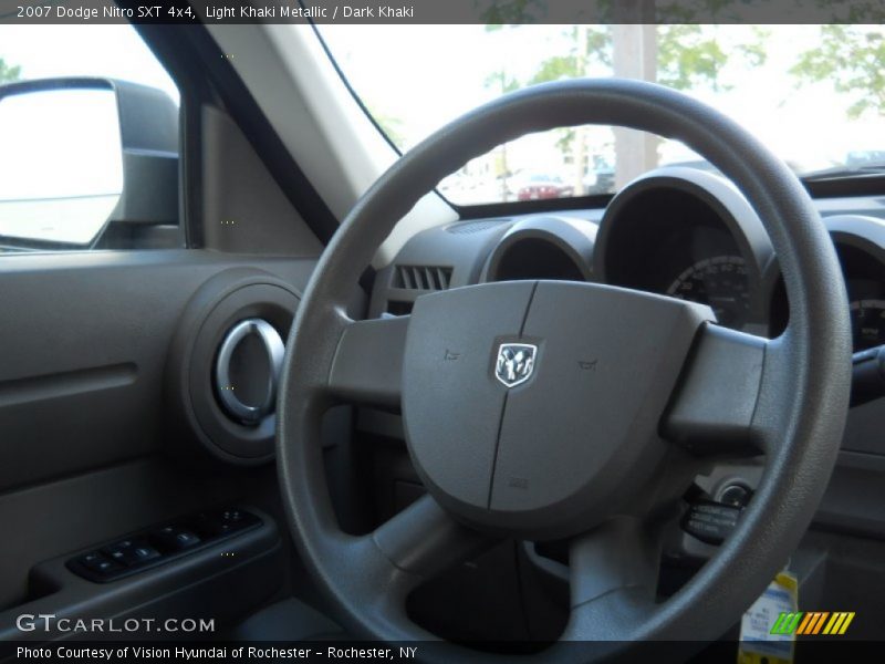 Light Khaki Metallic / Dark Khaki 2007 Dodge Nitro SXT 4x4