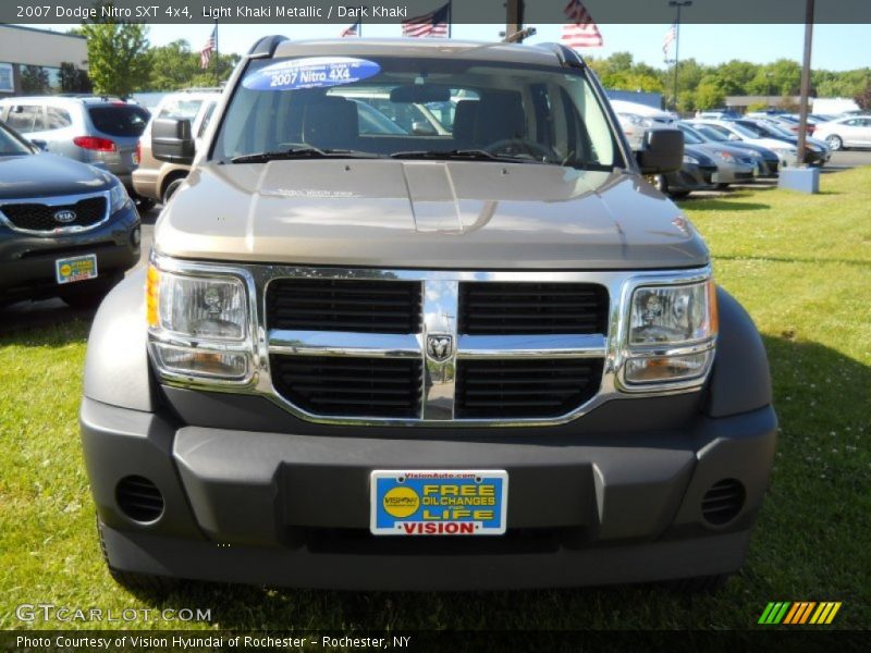 Light Khaki Metallic / Dark Khaki 2007 Dodge Nitro SXT 4x4