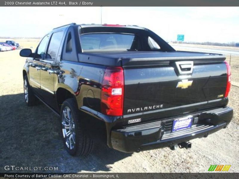 Black / Ebony 2009 Chevrolet Avalanche LTZ 4x4
