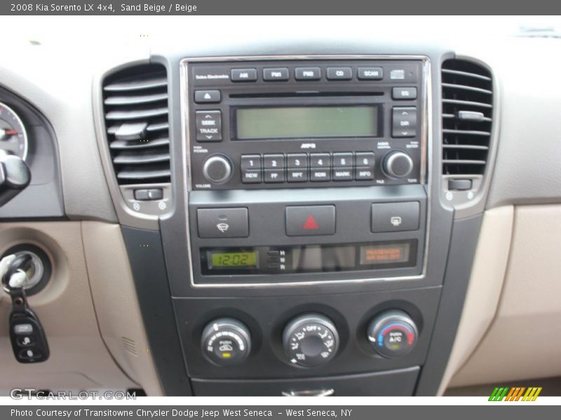 Sand Beige / Beige 2008 Kia Sorento LX 4x4