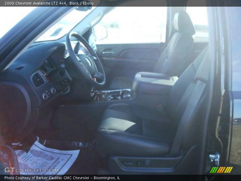 Black / Ebony 2009 Chevrolet Avalanche LTZ 4x4