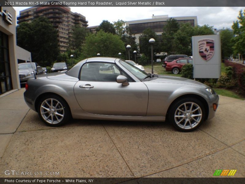  2011 MX-5 Miata Grand Touring Hard Top Roadster Liquid Silver Metallic