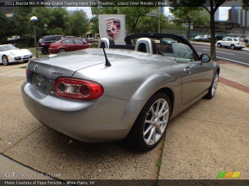  2011 MX-5 Miata Grand Touring Hard Top Roadster Liquid Silver Metallic