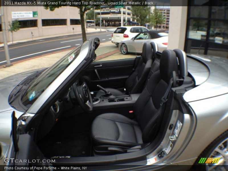  2011 MX-5 Miata Grand Touring Hard Top Roadster Black Interior