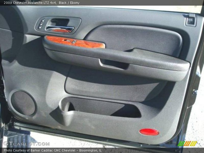 Black / Ebony 2009 Chevrolet Avalanche LTZ 4x4