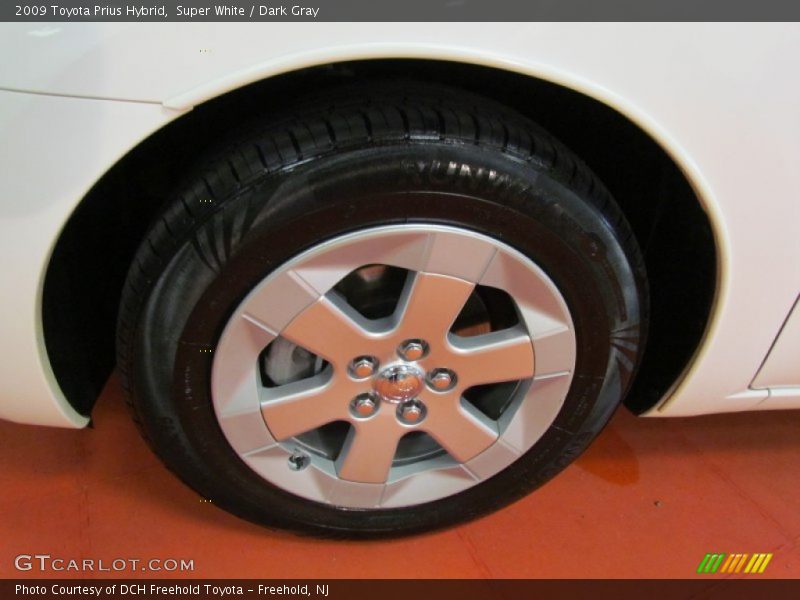 Super White / Dark Gray 2009 Toyota Prius Hybrid