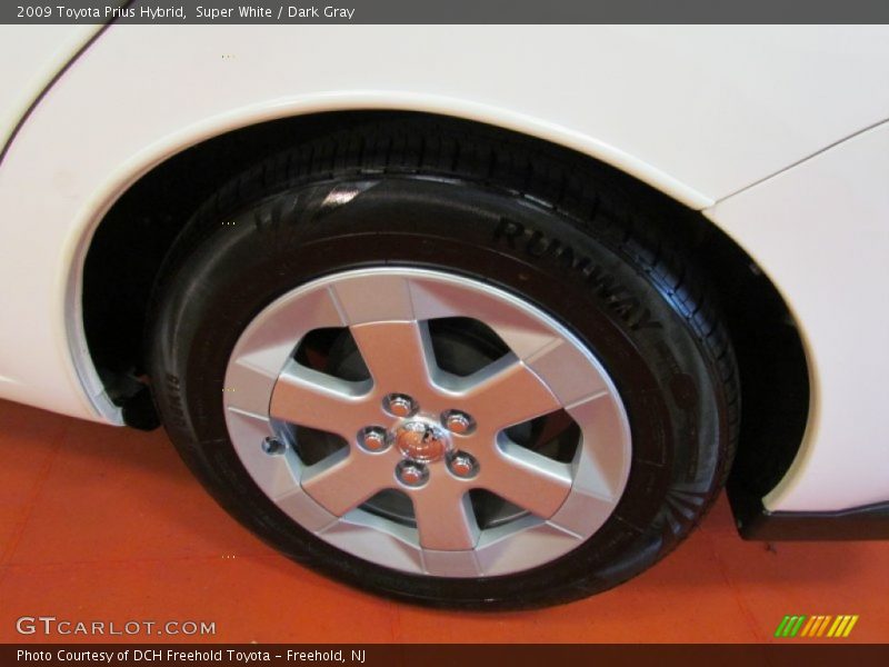 Super White / Dark Gray 2009 Toyota Prius Hybrid