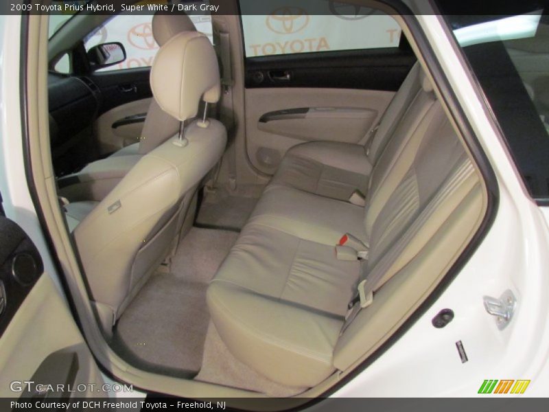 Super White / Dark Gray 2009 Toyota Prius Hybrid