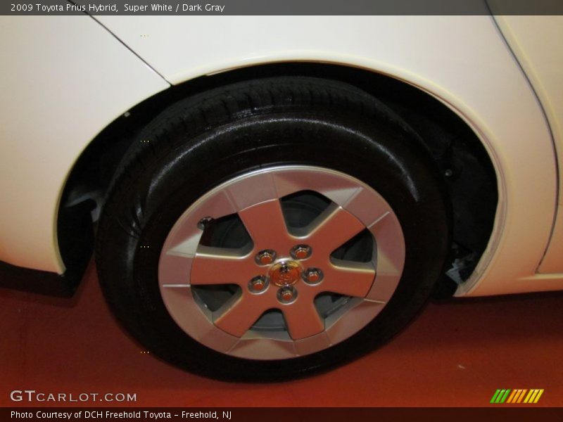 Super White / Dark Gray 2009 Toyota Prius Hybrid