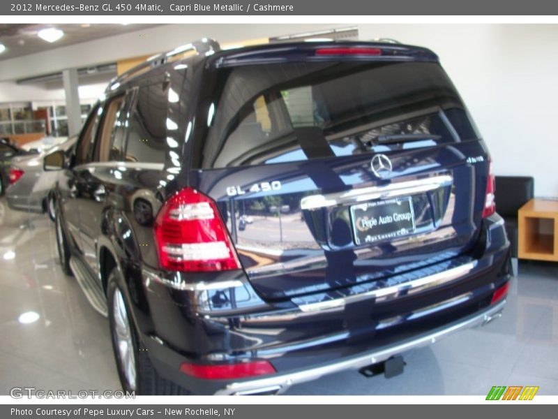 Capri Blue Metallic / Cashmere 2012 Mercedes-Benz GL 450 4Matic