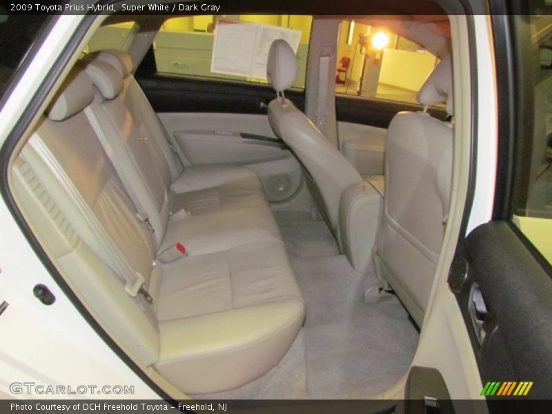 Super White / Dark Gray 2009 Toyota Prius Hybrid