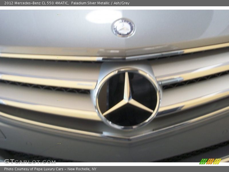 Paladium Silver Metallic / Ash/Grey 2012 Mercedes-Benz CL 550 4MATIC