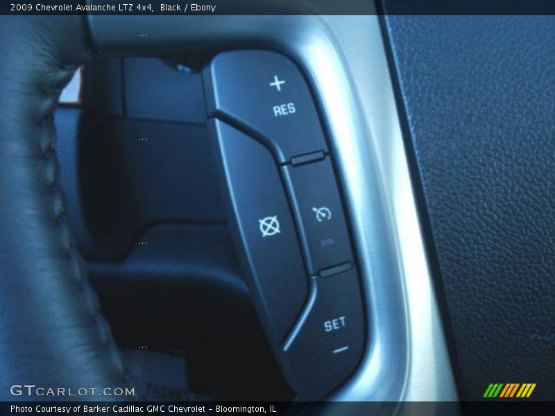Black / Ebony 2009 Chevrolet Avalanche LTZ 4x4