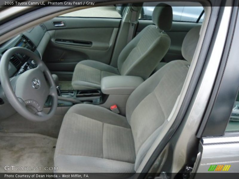 Phantom Gray Pearl / Gray 2005 Toyota Camry LE