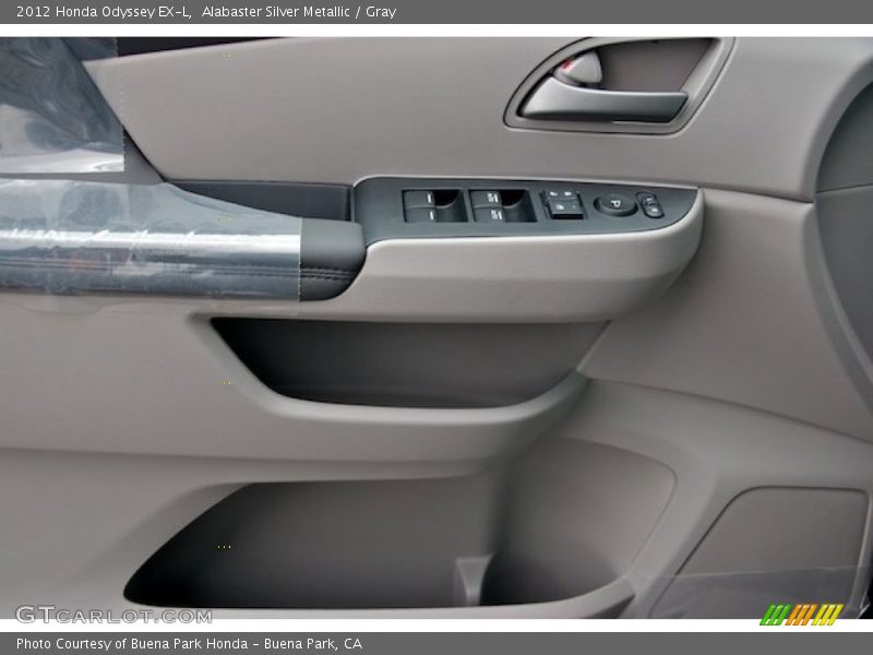 Alabaster Silver Metallic / Gray 2012 Honda Odyssey EX-L