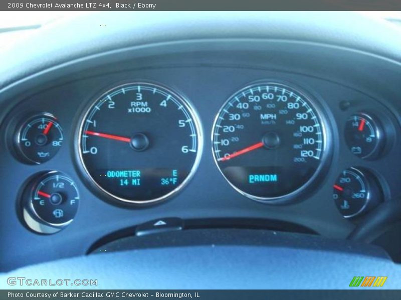Black / Ebony 2009 Chevrolet Avalanche LTZ 4x4