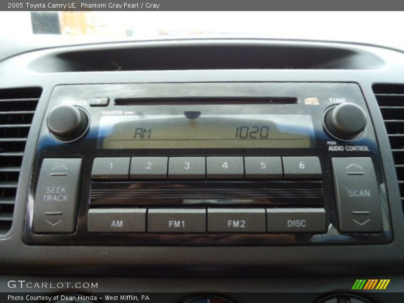 Phantom Gray Pearl / Gray 2005 Toyota Camry LE