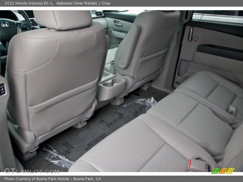 Alabaster Silver Metallic / Gray 2012 Honda Odyssey EX-L