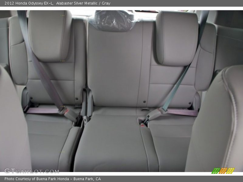 Alabaster Silver Metallic / Gray 2012 Honda Odyssey EX-L