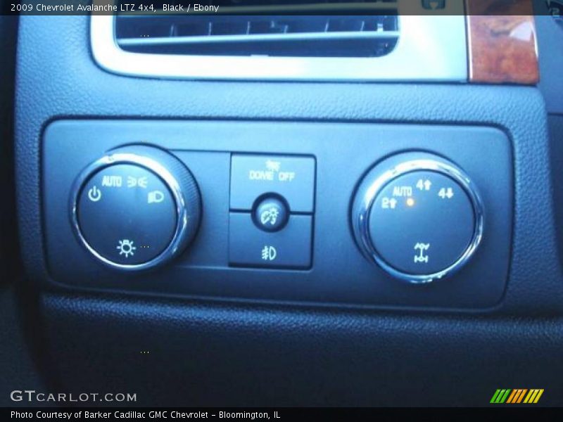 Black / Ebony 2009 Chevrolet Avalanche LTZ 4x4
