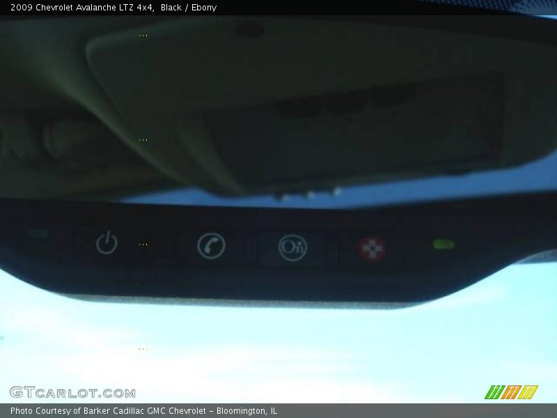 Black / Ebony 2009 Chevrolet Avalanche LTZ 4x4