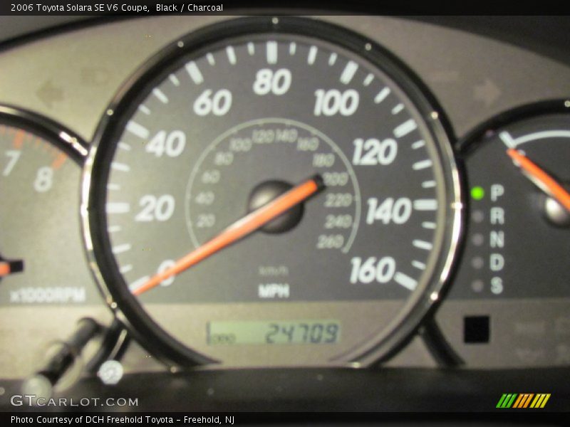Black / Charcoal 2006 Toyota Solara SE V6 Coupe