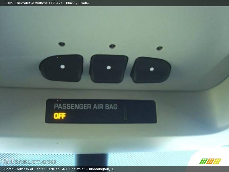 Black / Ebony 2009 Chevrolet Avalanche LTZ 4x4