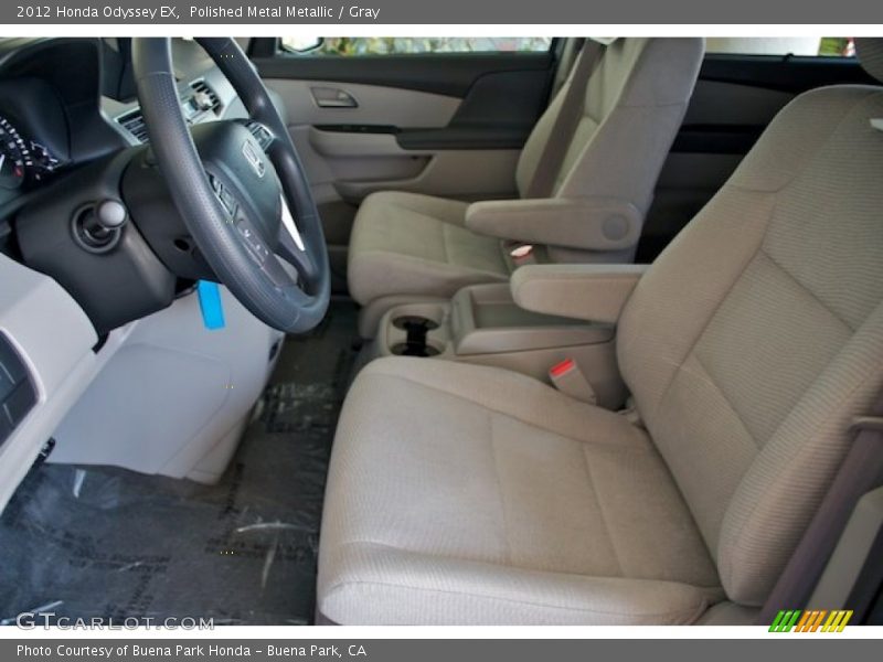 Polished Metal Metallic / Gray 2012 Honda Odyssey EX