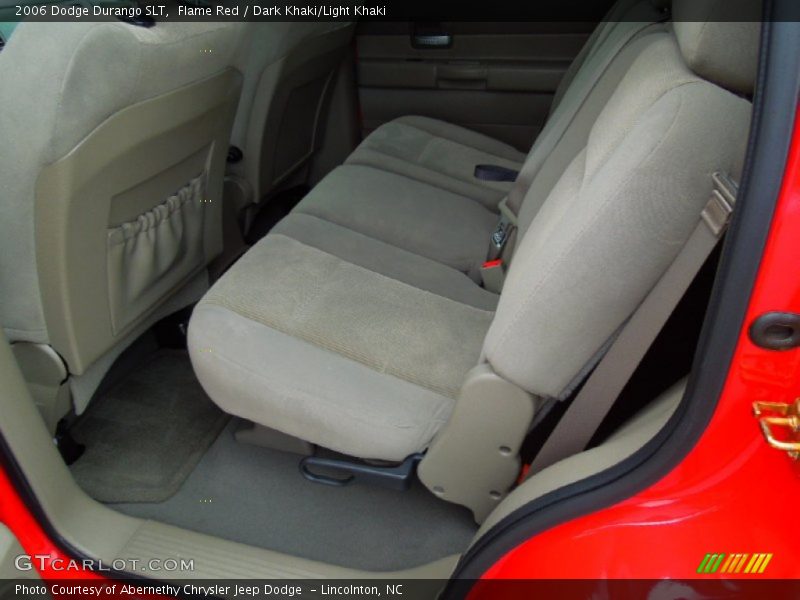 Flame Red / Dark Khaki/Light Khaki 2006 Dodge Durango SLT
