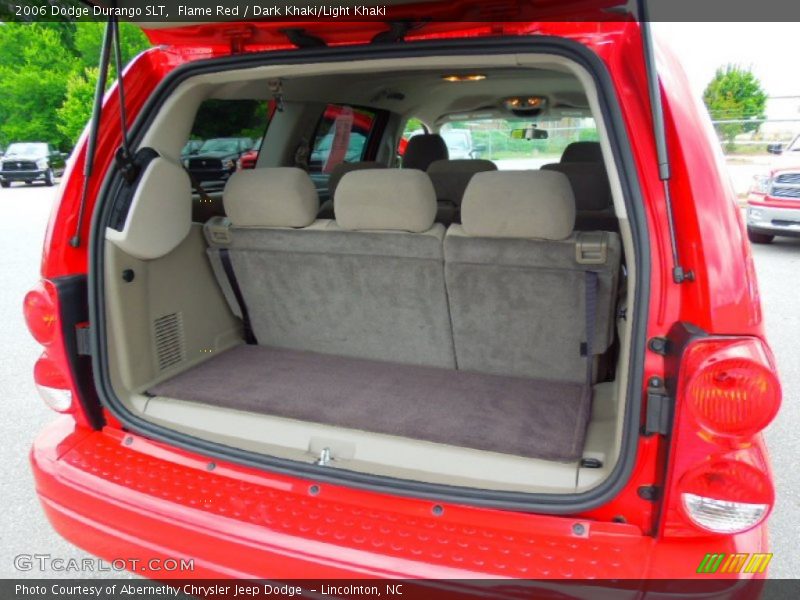 Flame Red / Dark Khaki/Light Khaki 2006 Dodge Durango SLT