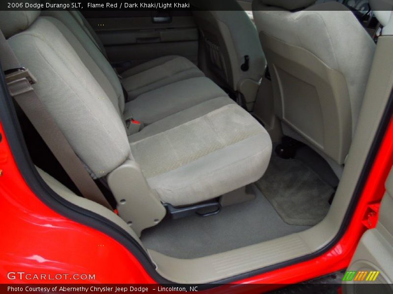 Flame Red / Dark Khaki/Light Khaki 2006 Dodge Durango SLT