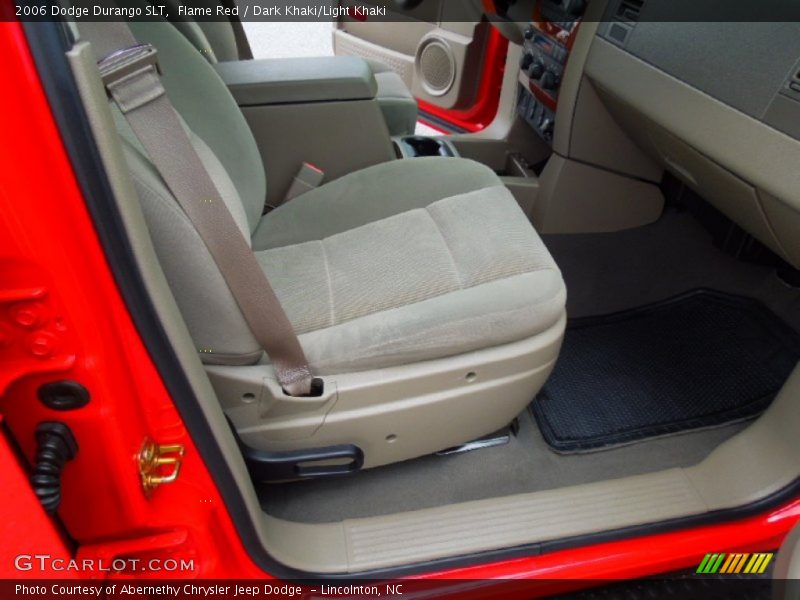 Flame Red / Dark Khaki/Light Khaki 2006 Dodge Durango SLT