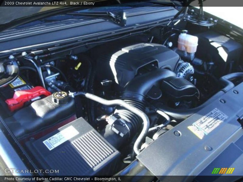 Black / Ebony 2009 Chevrolet Avalanche LTZ 4x4
