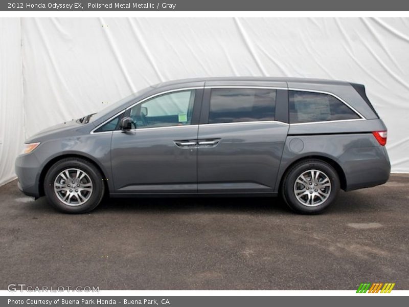 Polished Metal Metallic / Gray 2012 Honda Odyssey EX