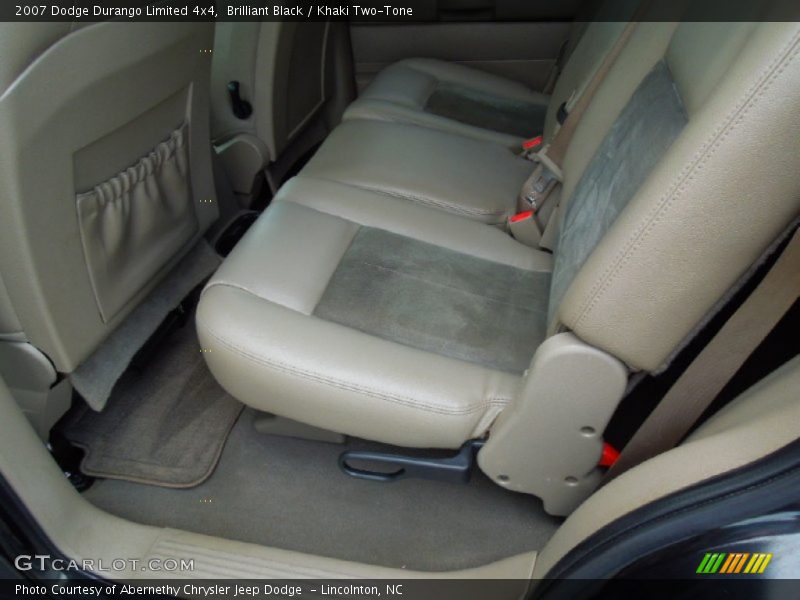 Brilliant Black / Khaki Two-Tone 2007 Dodge Durango Limited 4x4