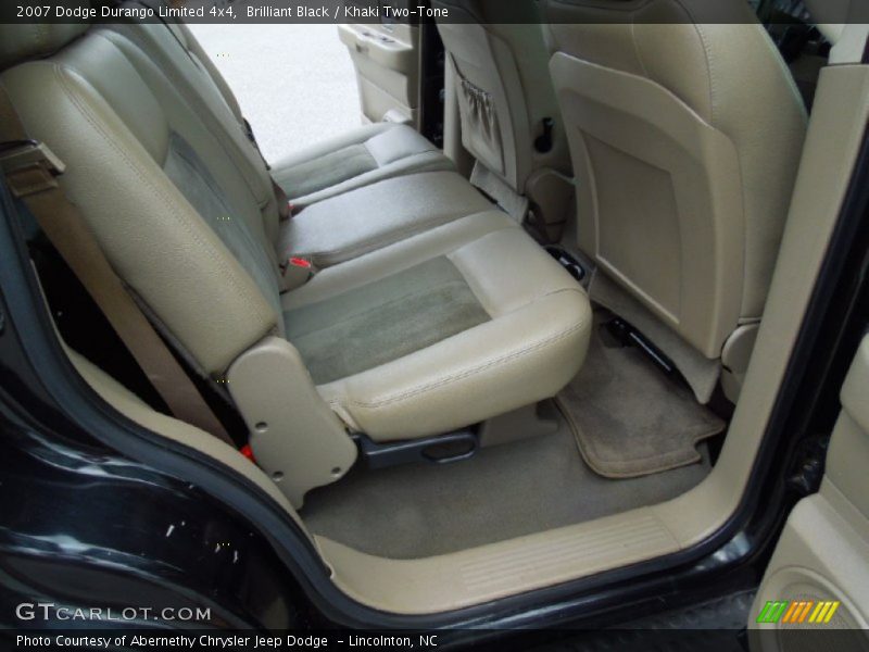 Brilliant Black / Khaki Two-Tone 2007 Dodge Durango Limited 4x4