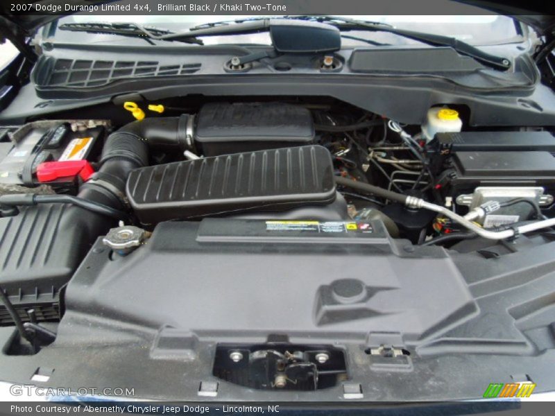  2007 Durango Limited 4x4 Engine - 4.7 Liter SOHC 16-Valve Flex-Fuel V8