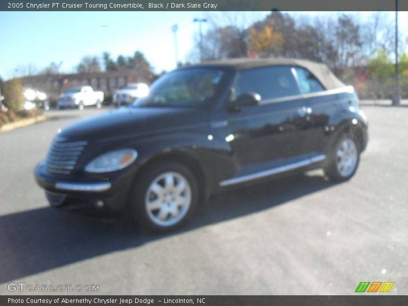 Black / Dark Slate Gray 2005 Chrysler PT Cruiser Touring Convertible