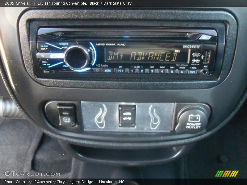 Black / Dark Slate Gray 2005 Chrysler PT Cruiser Touring Convertible