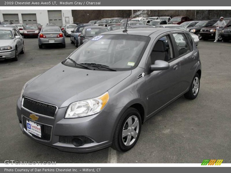 Medium Gray / Charcoal 2009 Chevrolet Aveo Aveo5 LT